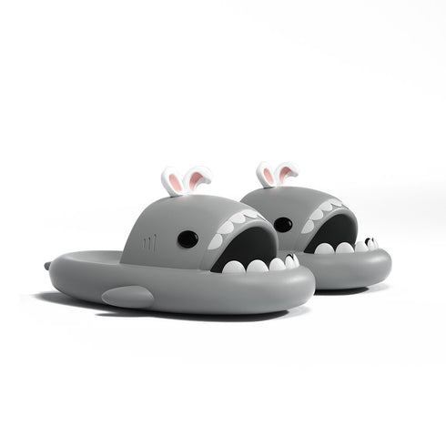 Sharkicks Basic - Claquettes Requins Lapin